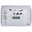 Harvey & Mason - 8 x 8 Extra Large Premium Christmas Crackers - Silver & White - Silver Tree
