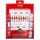 Christmas Time - Make your Own Large Eco Christmas Cracker - 6 Pack - Red & White