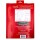 Christmas Time - Make your Own Large Eco Christmas Cracker - 6 Pack - Red & White
