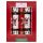 Harvey & Mason - 12 x 10 Large Luxury Eco Christmas Cracker - Red & White - Santa