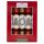 Harvey & Mason - 12 x 10 Large Luxury Eco Christmas Cracker - Red & White - Tree & Wreath