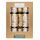 Harvey & Mason - 12 x 10 Large Luxury Eco Christmas Cracker - Brown & White - Holly