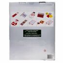 12 x 10 Family Eco Christmas Crackers - Silver & White - Snowflake