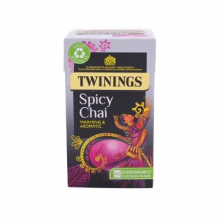 Twinings - Spicy Chai - 4 x 40 Tea Bags 100g