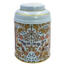 New English Teas - English Breakfast Tea 240 Tea Bags - Song Thrush and Berries Tin - Pale Blue