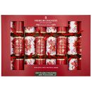 Harvey & Mason - 8 Premium Christmas Crackers - Red...