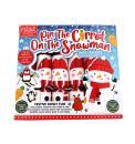 Christmas Time - 6 Family Game Crackers - Red & White...
